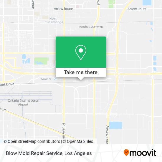 Blow Mold Repair Service map