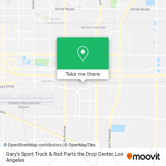 Mapa de Gary's Sport Truck & Rod Parts the Drop Center