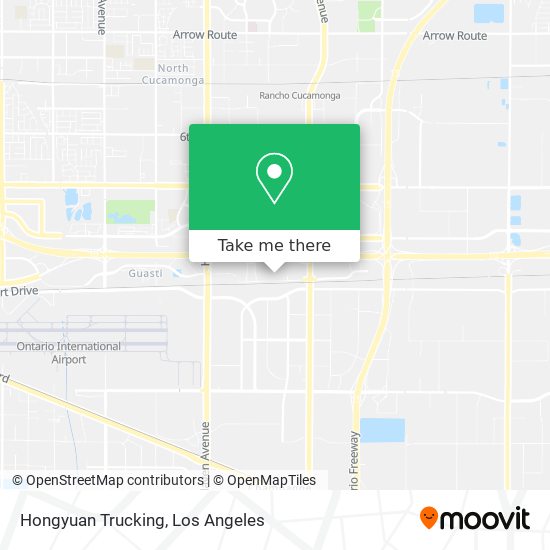 Mapa de Hongyuan Trucking