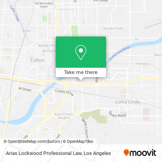 Arias Lockwood Professional Law map