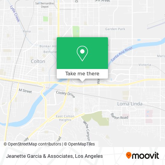 Jeanette Garcia & Associates map