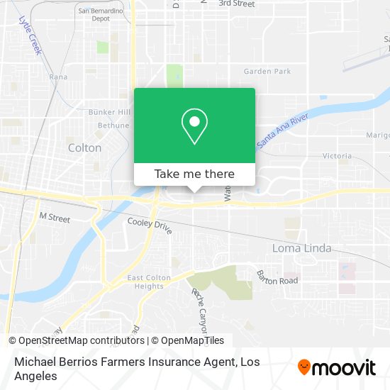 Michael Berrios Farmers Insurance Agent map