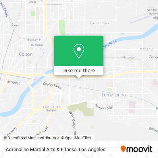 Adrenaline Martial Arts & Fitness map