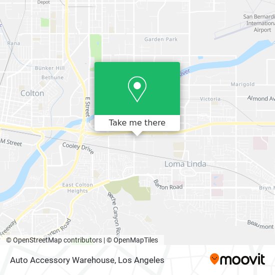 Mapa de Auto Accessory Warehouse