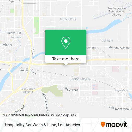 Mapa de Hospitality Car Wash & Lube