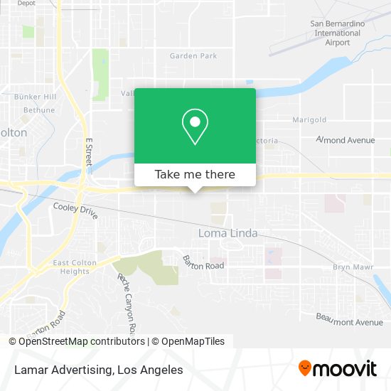 Mapa de Lamar Advertising