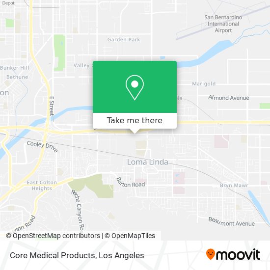 Mapa de Core Medical Products