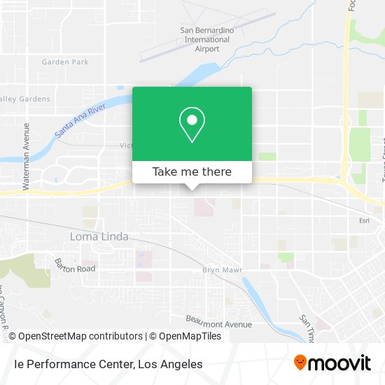 Ie Performance Center map