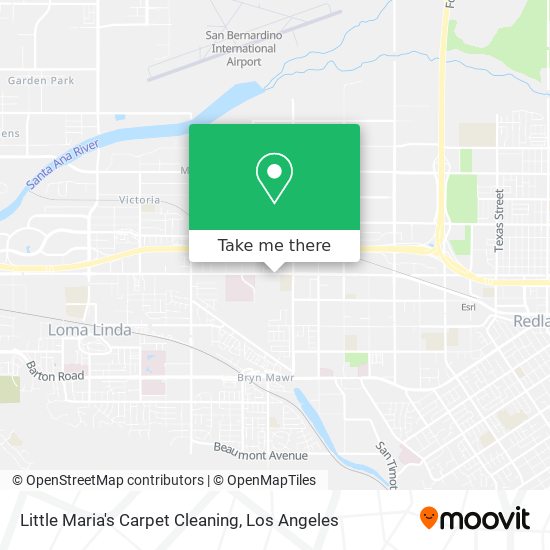 Little Maria's Carpet Cleaning map