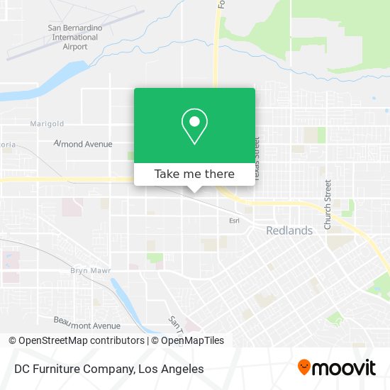 DC Furniture Company map