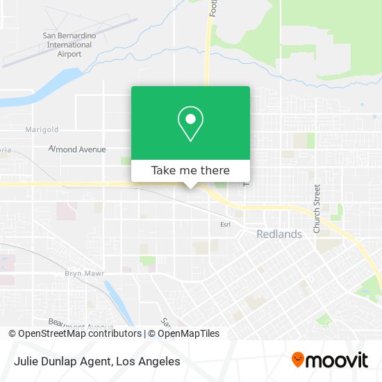 Julie Dunlap Agent map