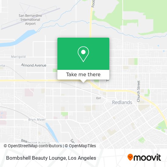 Bombshell Beauty Lounge map