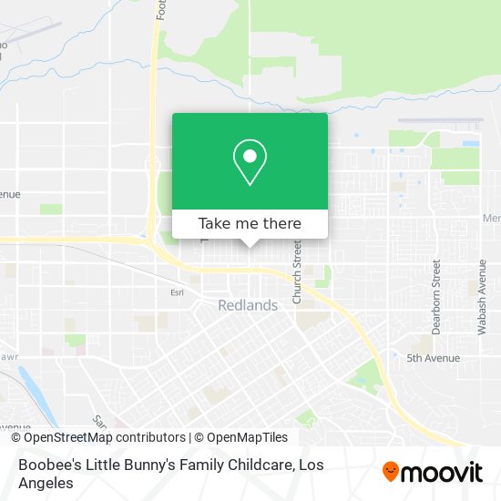 Boobee's Little Bunny's Family Childcare map