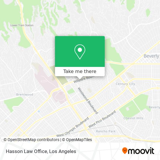 Hasson Law Office map