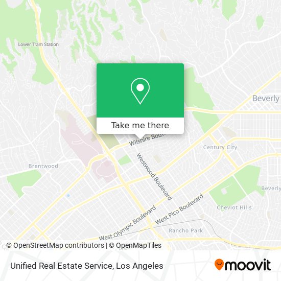 Unified Real Estate Service map