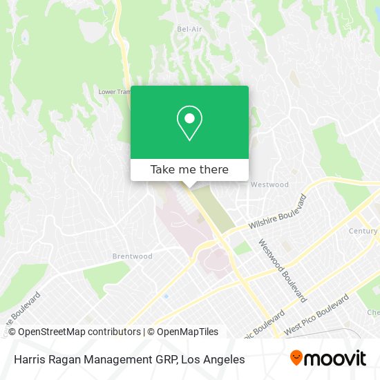 Harris Ragan Management GRP map