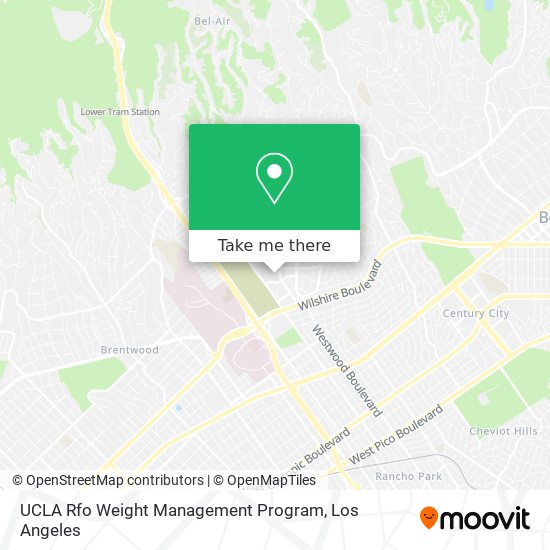 UCLA Rfo Weight Management Program map