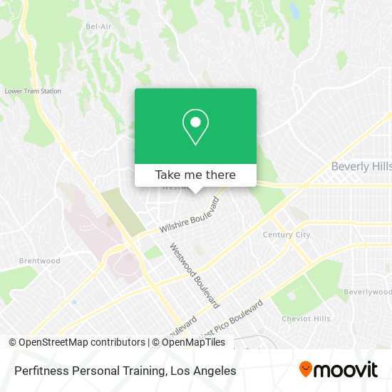 Mapa de Perfitness Personal Training