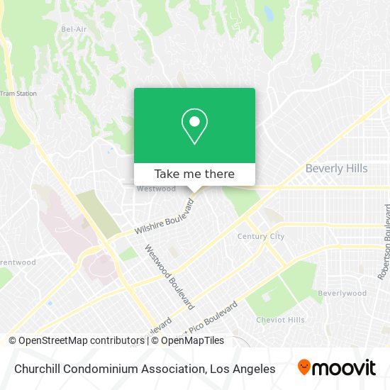 Mapa de Churchill Condominium Association