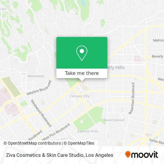 Ziva Cosmetics & Skin Care Studio map