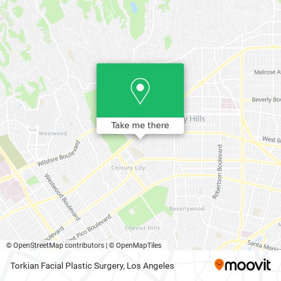 Mapa de Torkian Facial Plastic Surgery