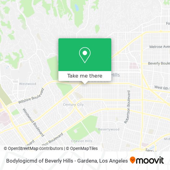 Bodylogicmd of Beverly Hills - Gardena map