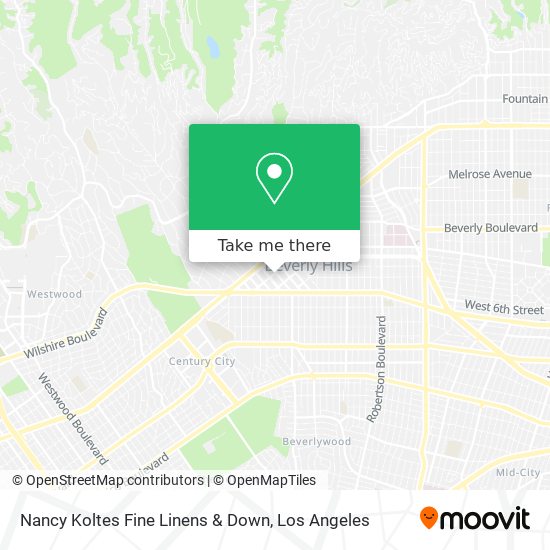 Mapa de Nancy Koltes Fine Linens & Down