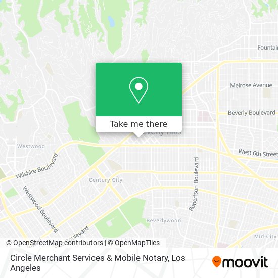 Circle Merchant Services & Mobile Notary map