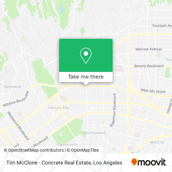 Mapa de Tim McClone - Concrete Real Estate