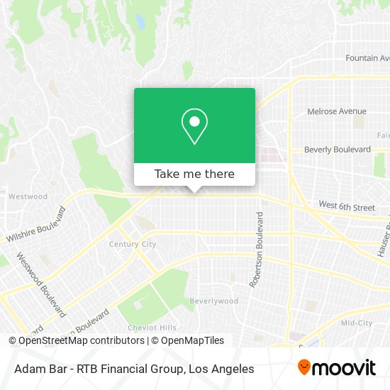 Adam Bar - RTB Financial Group map