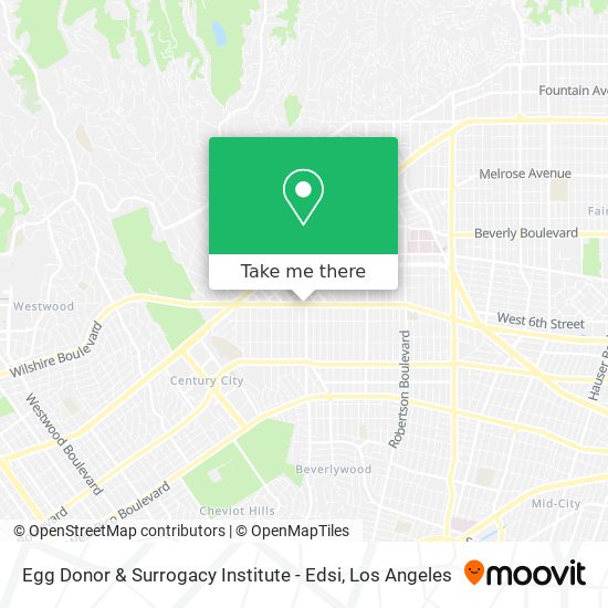 Mapa de Egg Donor & Surrogacy Institute - Edsi