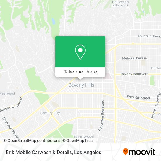 Erik Mobile Carwash & Details map