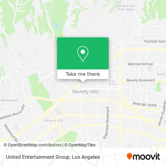 Mapa de United Entertainment Group