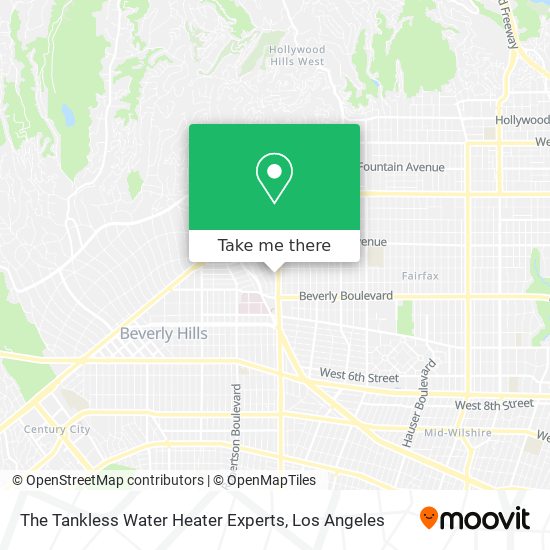 The Tankless Water Heater Experts map