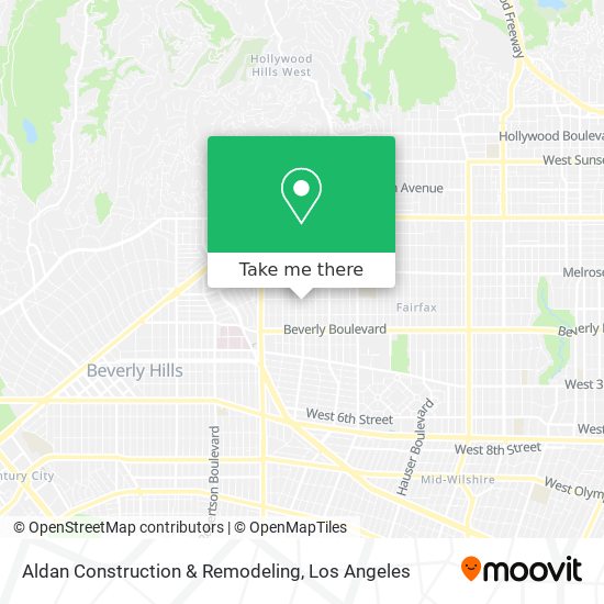 Aldan Construction & Remodeling map