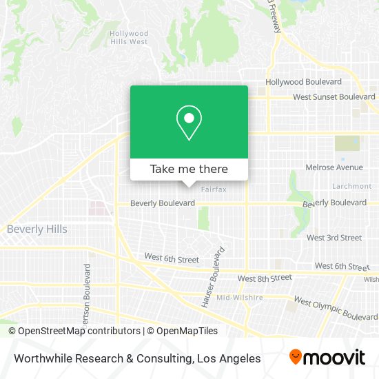 Mapa de Worthwhile Research & Consulting