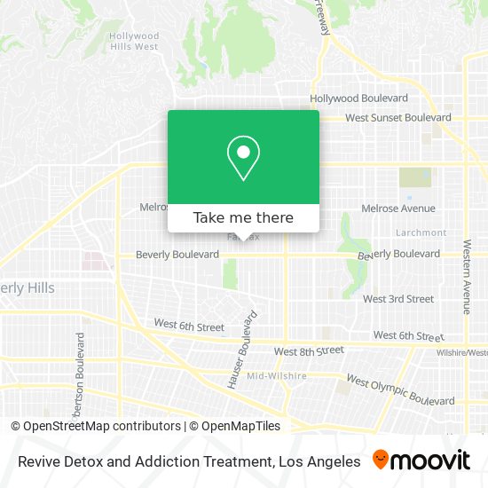 Revive Detox and Addiction Treatment map
