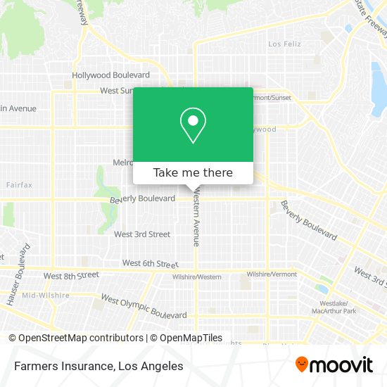 Farmers Insurance map