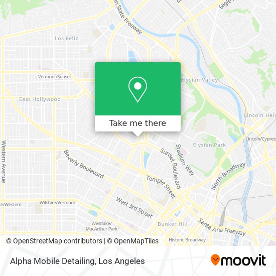 Alpha Mobile Detailing map
