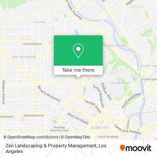 Zen Landscaping & Property Management map