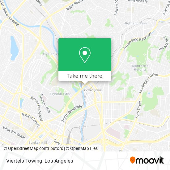 Viertels Towing map