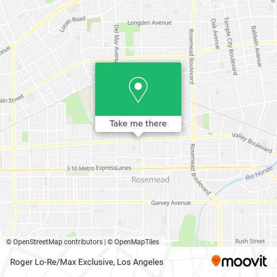 Roger Lo-Re/Max Exclusive map