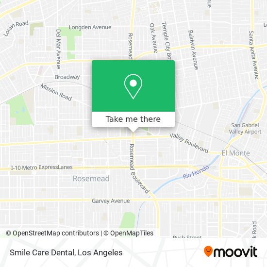 Mapa de Smile Care Dental