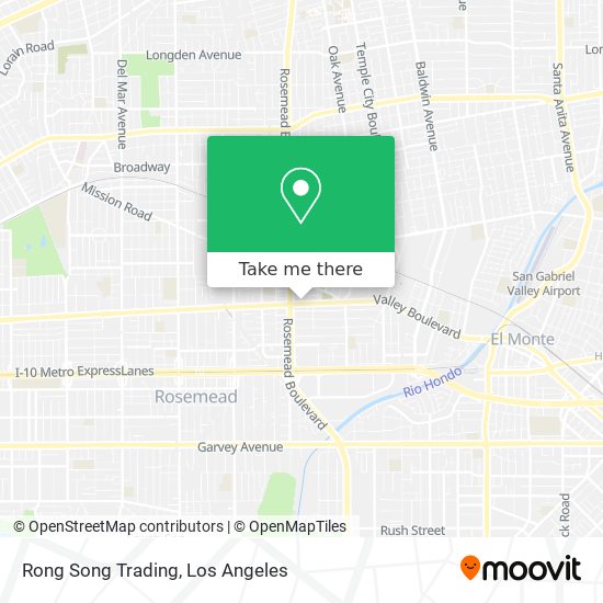 Mapa de Rong Song Trading