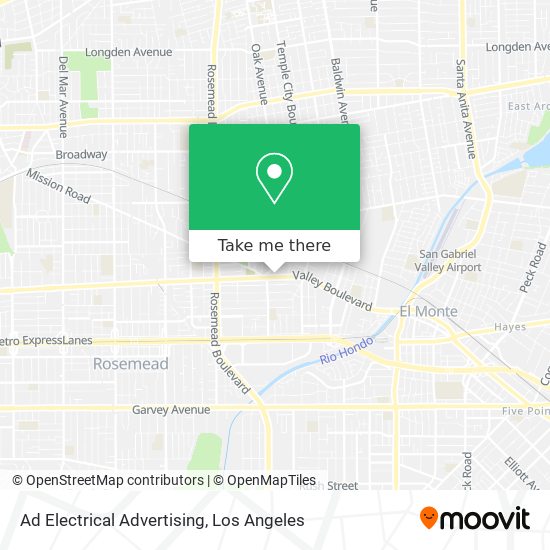 Ad Electrical Advertising map