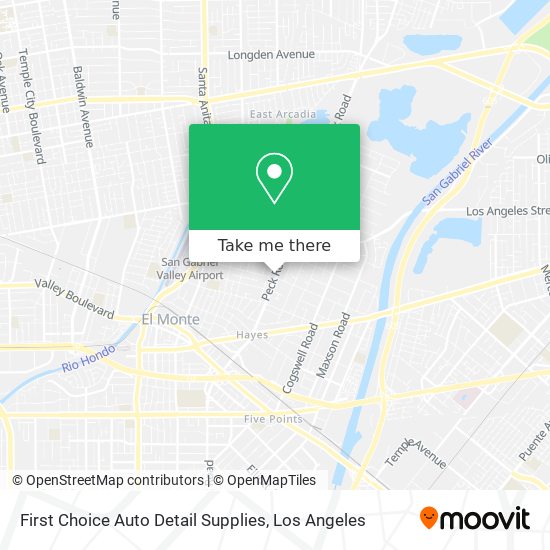 First Choice Auto Detail Supplies map