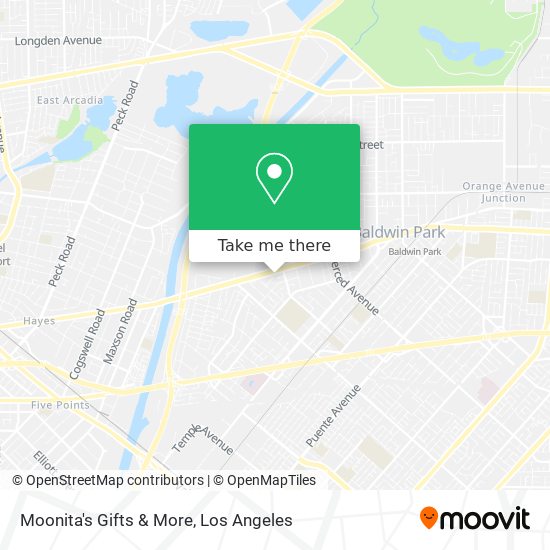 Moonita's Gifts & More map