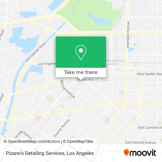 Pizano's Detailing Services map