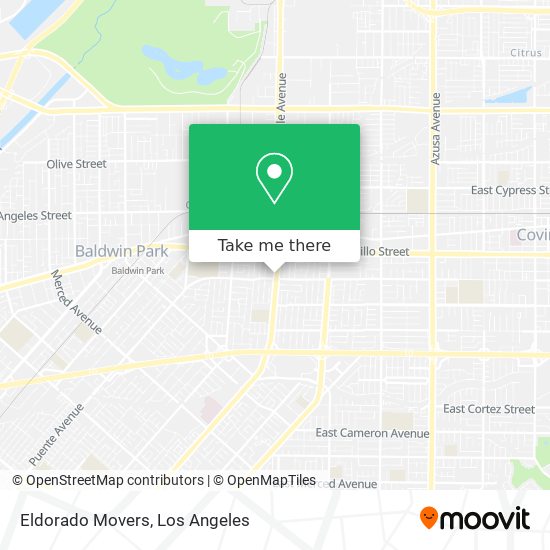 Mapa de Eldorado Movers