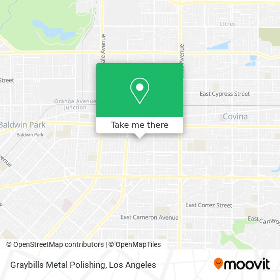 Graybills Metal Polishing map